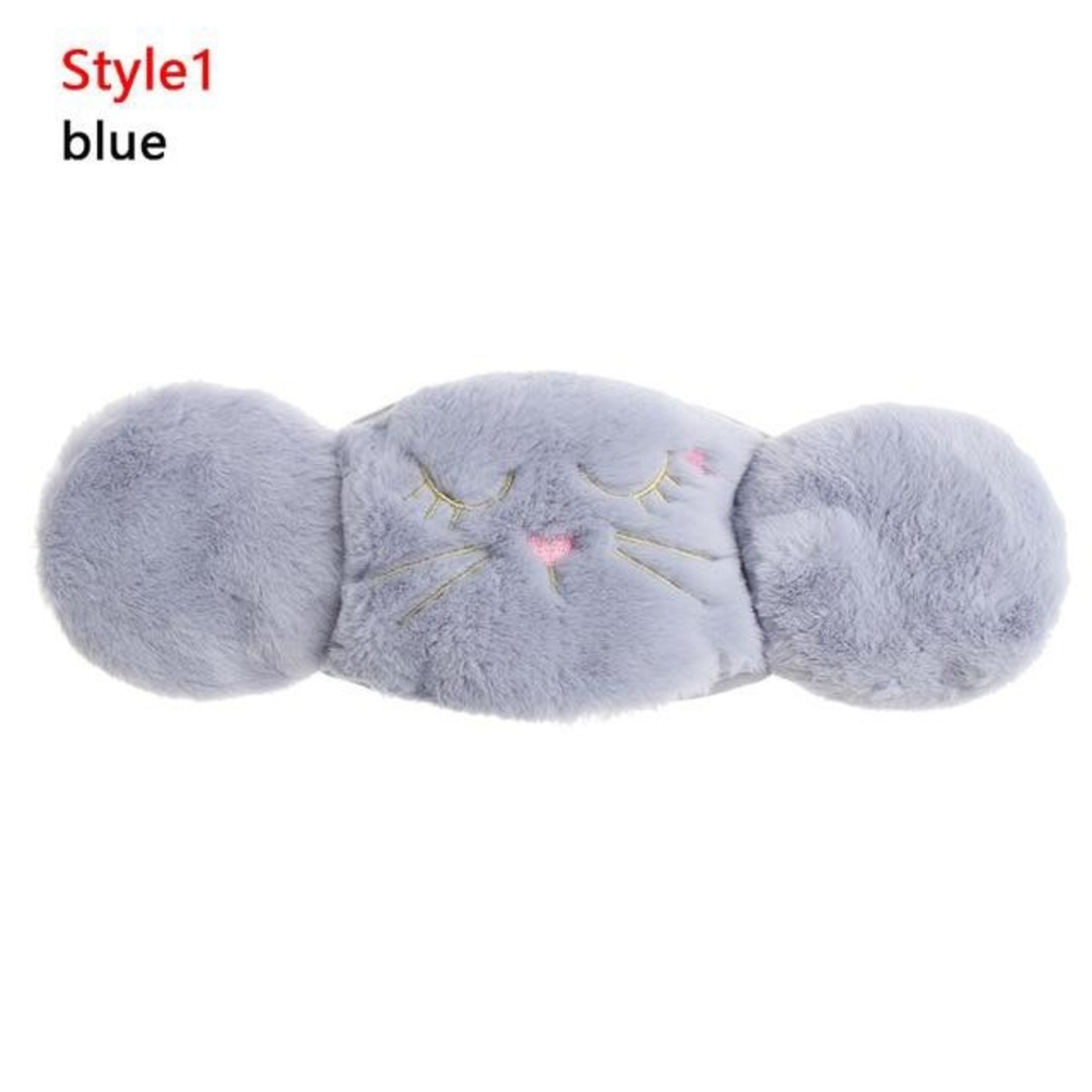 Faux Rabbit Fur Earmuffs and Face Cover